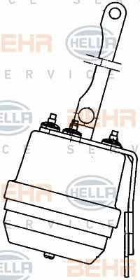 Behr-Hella 8FZ 351 315-101 Radiator bracket 8FZ351315101