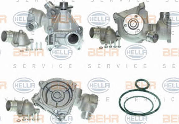 Behr-Hella 8MP 376 803-531 Water pump 8MP376803531