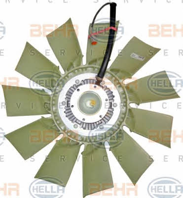 Behr-Hella 8MV 376 791-631 Hub, engine cooling fan wheel 8MV376791631