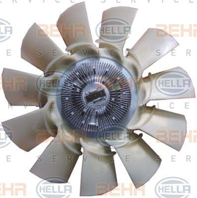 Behr-Hella 8MV 376 791-671 Hub, engine cooling fan wheel 8MV376791671