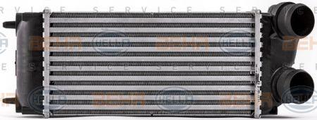 Intercooler, charger Behr-Hella 8ML 376 700-511