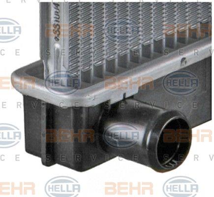 Behr-Hella 8MK 376 718-431 Radiator, engine cooling 8MK376718431