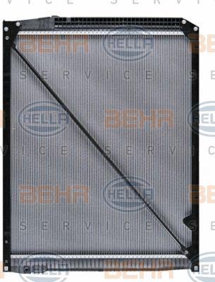 Behr-Hella 8MK 376 721-231 Radiator, engine cooling 8MK376721231