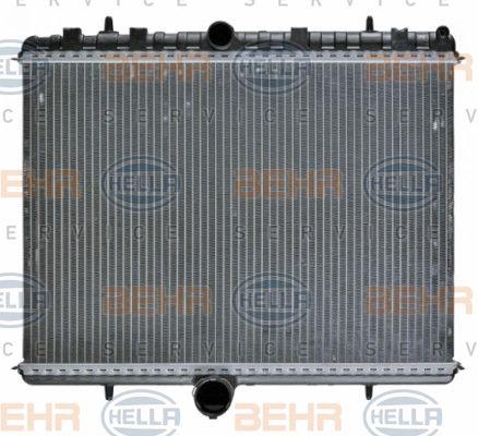 Radiator, engine cooling Behr-Hella 8MK 376 745-134
