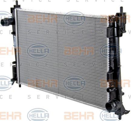 Radiator, engine cooling Behr-Hella 8MK 376 754-451