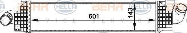 Behr-Hella 8ML 376 765-031 Intercooler, charger 8ML376765031