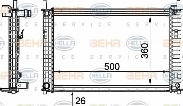 Buy Behr-Hella 8MK376764321 – good price at EXIST.AE!