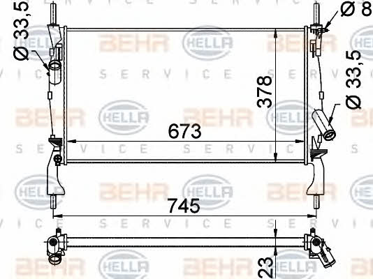 Buy Behr-Hella 8MK376764401 – good price at EXIST.AE!