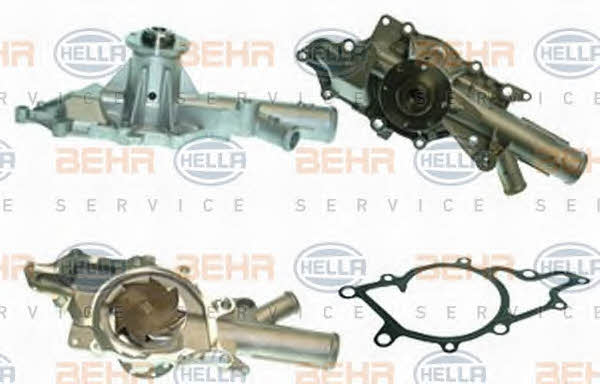 Behr-Hella 8MP 376 802-601 Water pump 8MP376802601