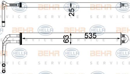 Behr-Hella 8MO 376 750-781 Oil cooler 8MO376750781