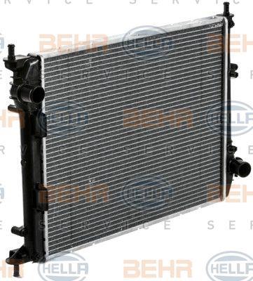 Radiator, engine cooling Behr-Hella 8MK 376 900-151