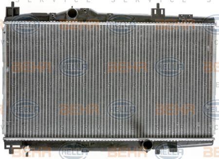Radiator, engine cooling Behr-Hella 8MK 376 900-344