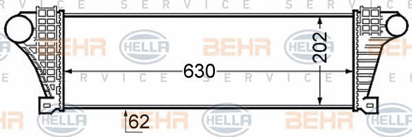 Behr-Hella Intercooler, charger – price