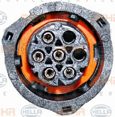 Behr-Hella 8MV 376 730-081 Hub, engine cooling fan wheel 8MV376730081