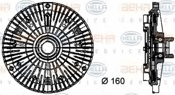 Buy Behr-Hella 8MV 376 732-091 at a low price in United Arab Emirates!