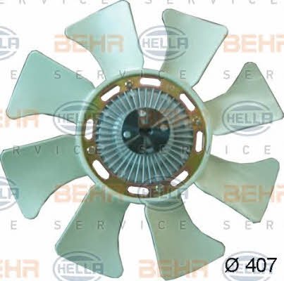 Behr-Hella 8MV 376 734-311 Viscous coupling assembly 8MV376734311