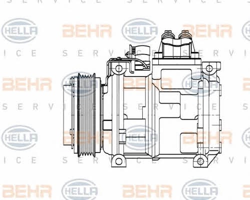 Behr-Hella 8FK 351 110-131 Compressor, air conditioning 8FK351110131