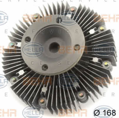 Behr-Hella 8MV 376 758-681 Viscous coupling assembly 8MV376758681