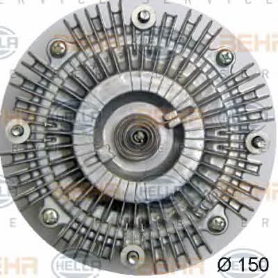 Behr-Hella 8MV 376 758-711 Viscous coupling assembly 8MV376758711