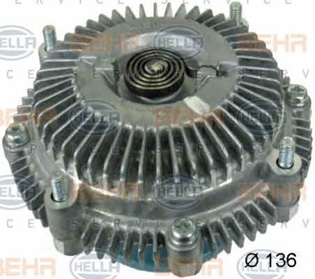 Behr-Hella 8MV 376 791-011 Viscous coupling assembly 8MV376791011