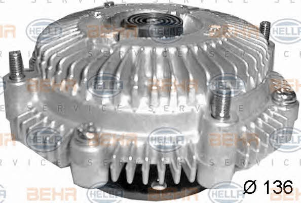 Behr-Hella 8MV 376 791-021 Viscous coupling assembly 8MV376791021