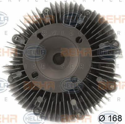Behr-Hella 8MV 376 791-091 Viscous coupling assembly 8MV376791091