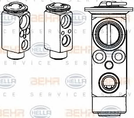 Behr-Hella 8UW 351 234-391 Air conditioner expansion valve 8UW351234391