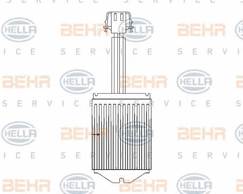 Behr-Hella 5HL 351 321-291 Heater control unit 5HL351321291