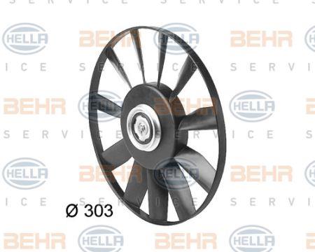Behr-Hella 8EW 009 144-561 Hub, engine cooling fan wheel 8EW009144561