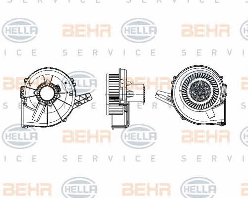 Behr-Hella 8EW 009 157-111 Fan assy - heater motor 8EW009157111