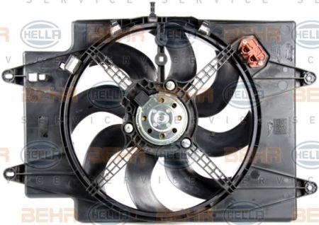 Behr-Hella 8EW 351 039-621 Hub, engine cooling fan wheel 8EW351039621