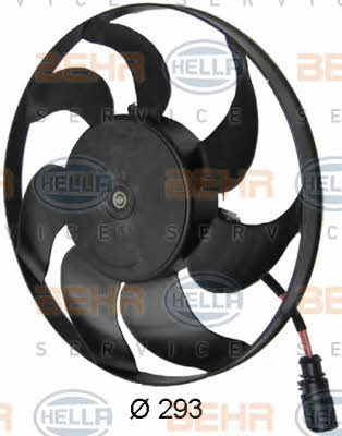 Behr-Hella 8EW 351 040-391 Hub, engine cooling fan wheel 8EW351040391