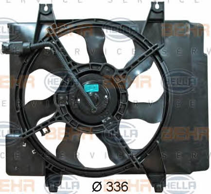 Behr-Hella 8EW 351 041-331 Hub, engine cooling fan wheel 8EW351041331