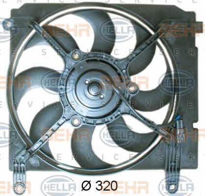 Behr-Hella 8EW 351 041-371 Hub, engine cooling fan wheel 8EW351041371