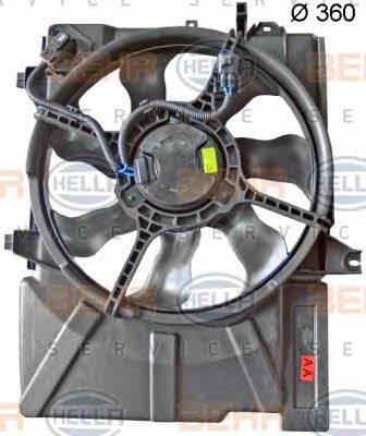Behr-Hella 8EW 351 041-411 Hub, engine cooling fan wheel 8EW351041411