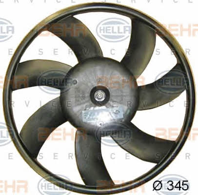 Hub, engine cooling fan wheel Behr-Hella 8EW 351 041-661