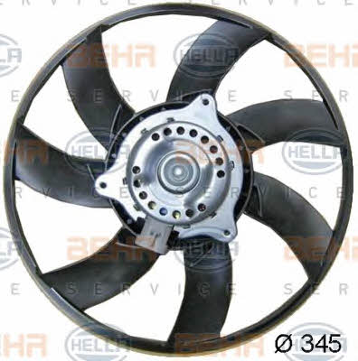 Behr-Hella 8EW 351 041-661 Hub, engine cooling fan wheel 8EW351041661