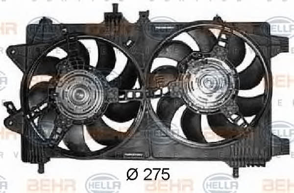 Behr-Hella 8EW 351 042-601 Hub, engine cooling fan wheel 8EW351042601