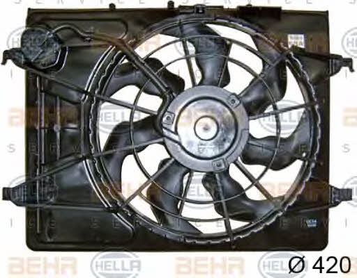 Behr-Hella 8EW 351 042-781 Hub, engine cooling fan wheel 8EW351042781