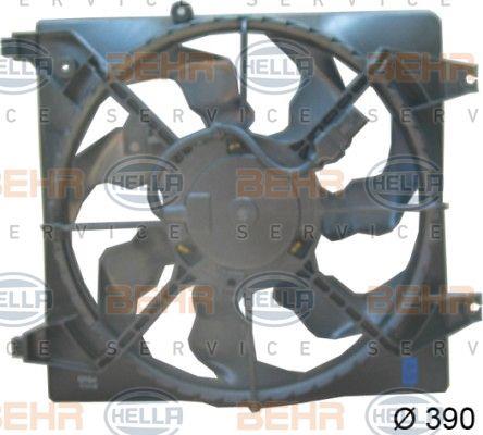 Behr-Hella 8EW 351 043-201 Hub, engine cooling fan wheel 8EW351043201