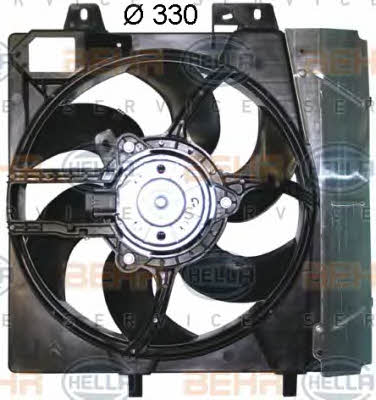Behr-Hella 8EW 351 043-551 Hub, engine cooling fan wheel 8EW351043551