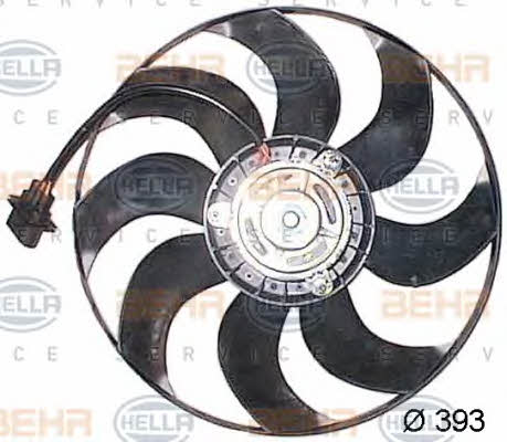 Behr-Hella 8EW 351 043-561 Hub, engine cooling fan wheel 8EW351043561