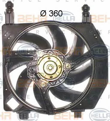Behr-Hella 8EW 351 043-581 Hub, engine cooling fan wheel 8EW351043581