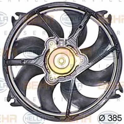 Behr-Hella 8EW 351 043-621 Hub, engine cooling fan wheel 8EW351043621