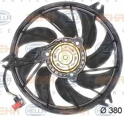 Behr-Hella 8EW 351 043-631 Hub, engine cooling fan wheel 8EW351043631