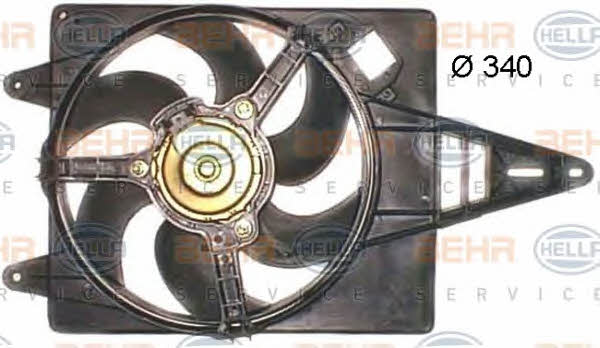Behr-Hella 8EW 351 043-711 Hub, engine cooling fan wheel 8EW351043711