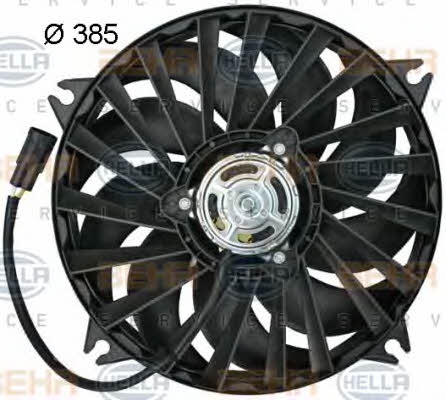 Behr-Hella 8EW 351 043-721 Hub, engine cooling fan wheel 8EW351043721