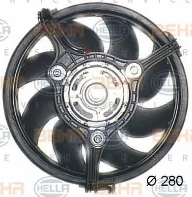 Behr-Hella 8EW 351 044-041 Hub, engine cooling fan wheel 8EW351044041