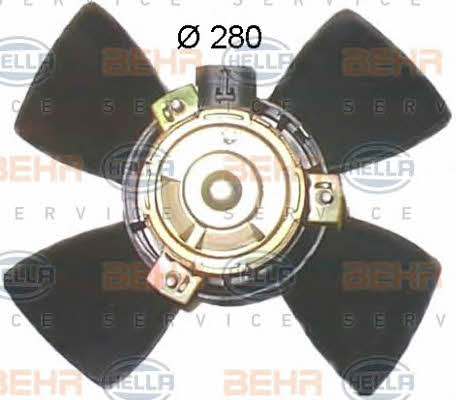 Behr-Hella 8EW 351 044-051 Hub, engine cooling fan wheel 8EW351044051