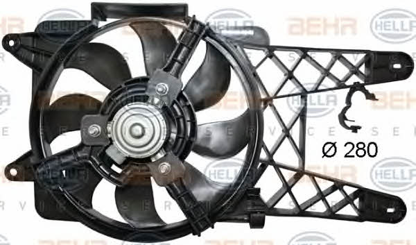 Behr-Hella 8EW 351 044-091 Hub, engine cooling fan wheel 8EW351044091